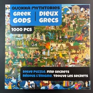 Greek Gods 1000 Piece Wimmelbilder Puzzle by Quokka